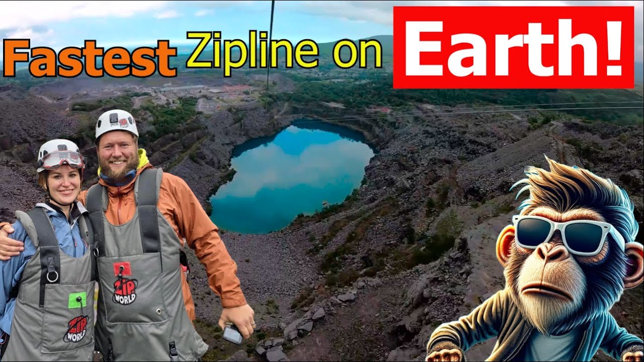 Van Life Wales – Aros Glan Morfa Stay & Zip World Velocity | Father’s Day Adventure