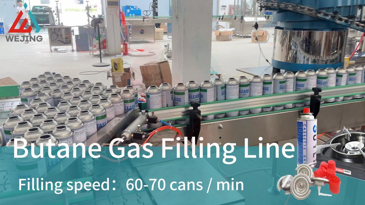 Lubricant Aerosol Filling Line