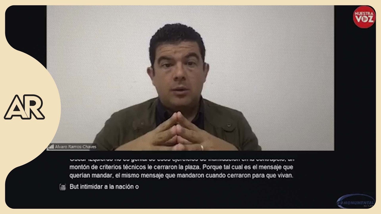 Entrevista en Nuestra Voz a &Aacute;lvaro Ramos, excandidato presidencial del PLN