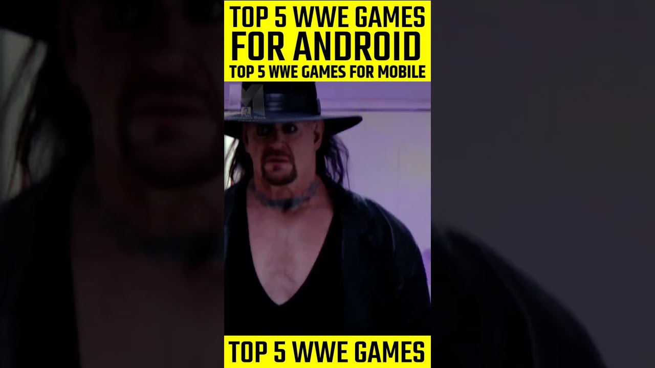 Top 5 Best WWE Games For Android 😍 | #shorts #wweshorts #wwe #wwehindi | Top 5 WWE Games For Mobile