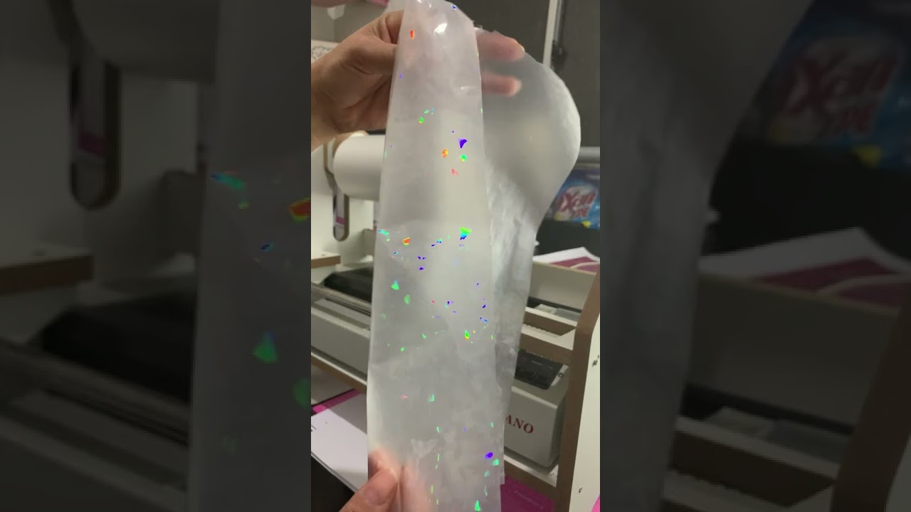 Laminação com bopp holográfico