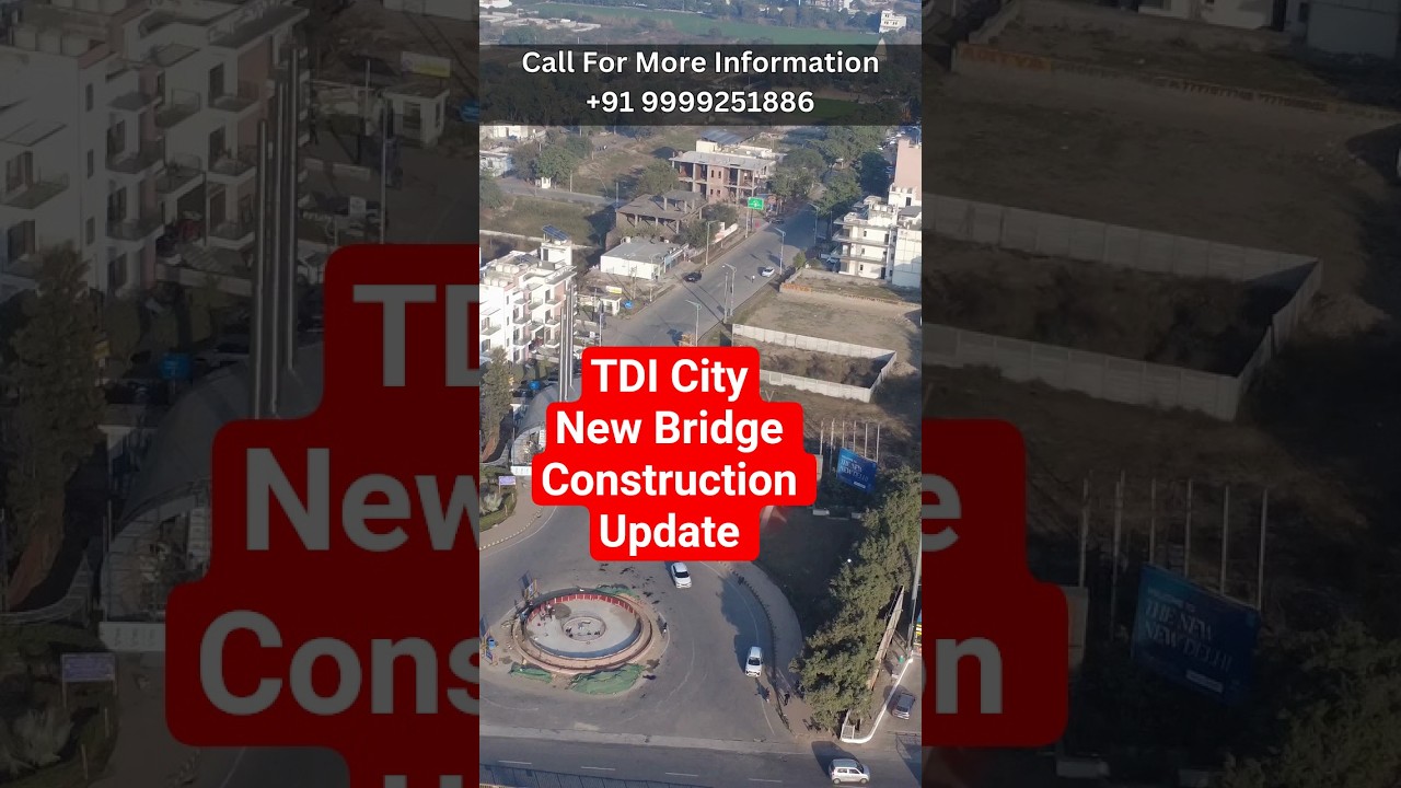 Big Infrastructure Update in TDI City, Kundli 