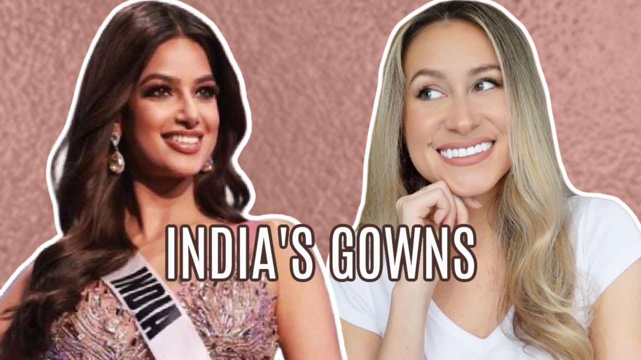 EVERY gown Miss Universe India competed in (2017-2021)