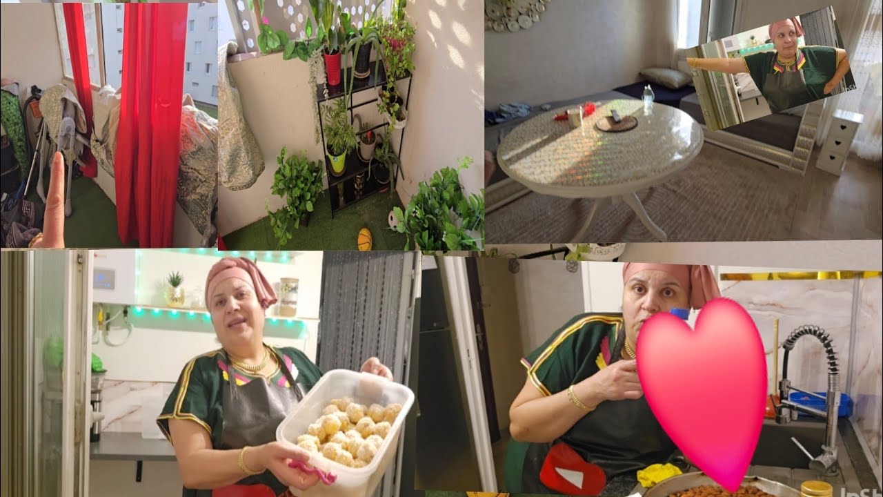 الواغشات اليوم جبدت الصالة 💪و درت الكاطو ونوضوا عريوا على دراعكم العيد قرب 🙆‍♀️👌  