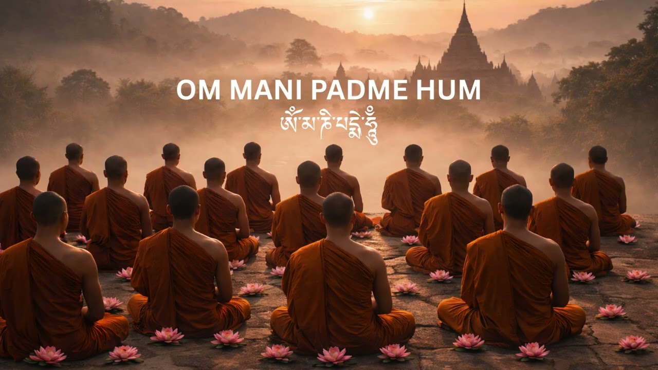 OM MANI PADME HUM POWERFUL TO BRING INNER PEACE AND REMOVE NEGATIVITY. #ommanipadmehum #buddha
