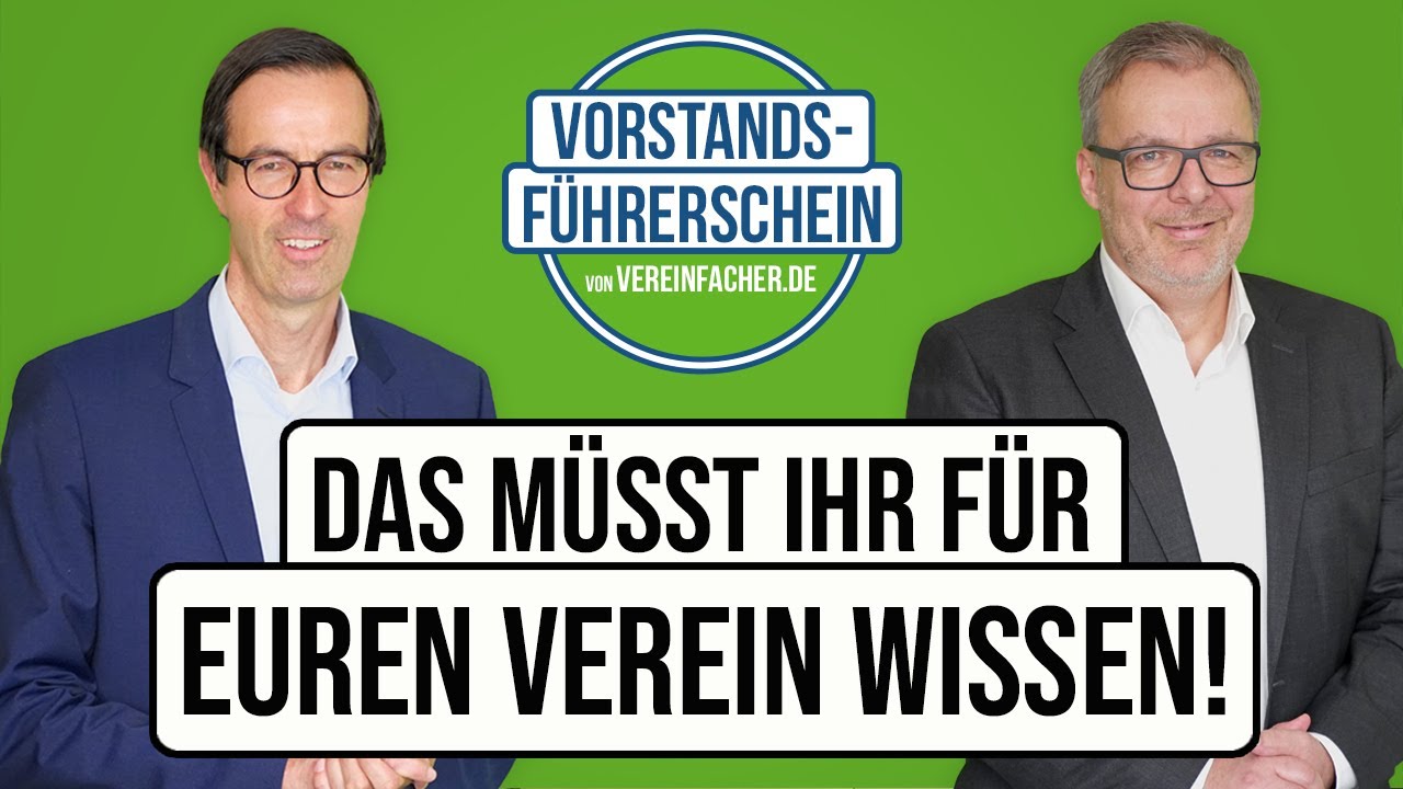 Haftung im Verein - und wie man sie vermeidet I Vereinfacher.de