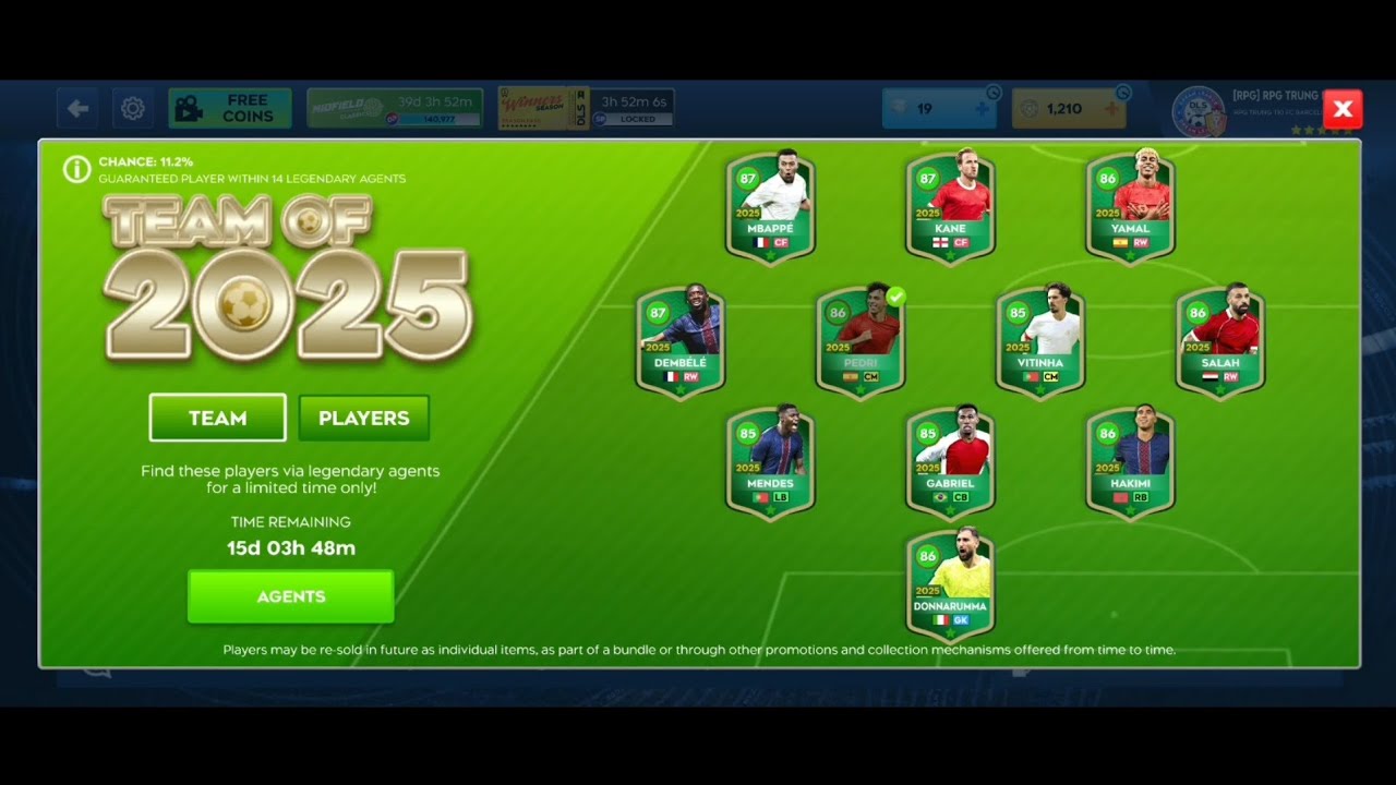 DlS 26 / ĐÁ THẮNG ENVENT RỒI MỞ LUÔN THẺ AGENTS VÀ CÁI KẾT 🔥....