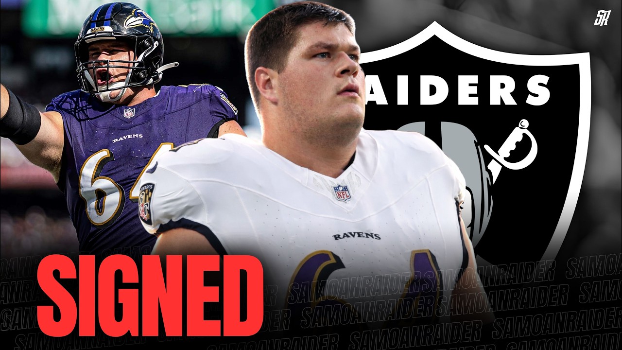 BREAKING: RAIDERS SIGN TYLER LINDERBAUM TO A RECORD DEAL!!!