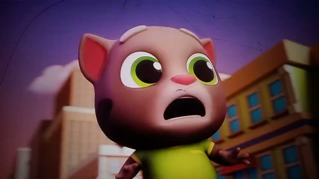 Talking Tom Gold Run New World Pixel Craft ABD the New cahrater panda Tom and bunny angela