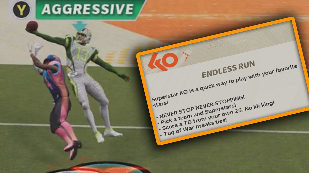 Superstar Ko Endless Run This Turned Into A Touchdown! Madden 21 Superstar Ko