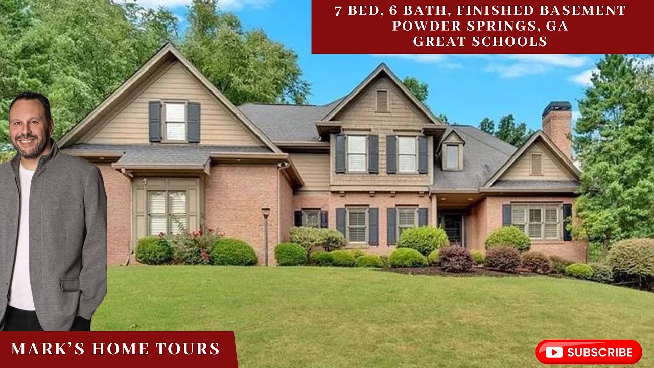 What Does A 7 Bedroom BIG HOME Get You In Powder Springs, Georgia?  GreatHomesATL.com
