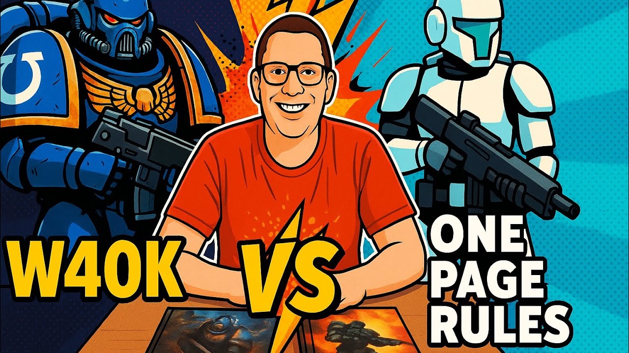 Warhammer 40K vs. One Page Rules &ndash; Welches Spiel ist besser f&uuml;r dich?