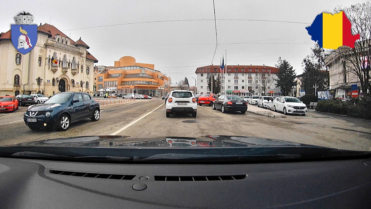 Câmpulung 🇷🇴 - lumea văzută prin camera de bord