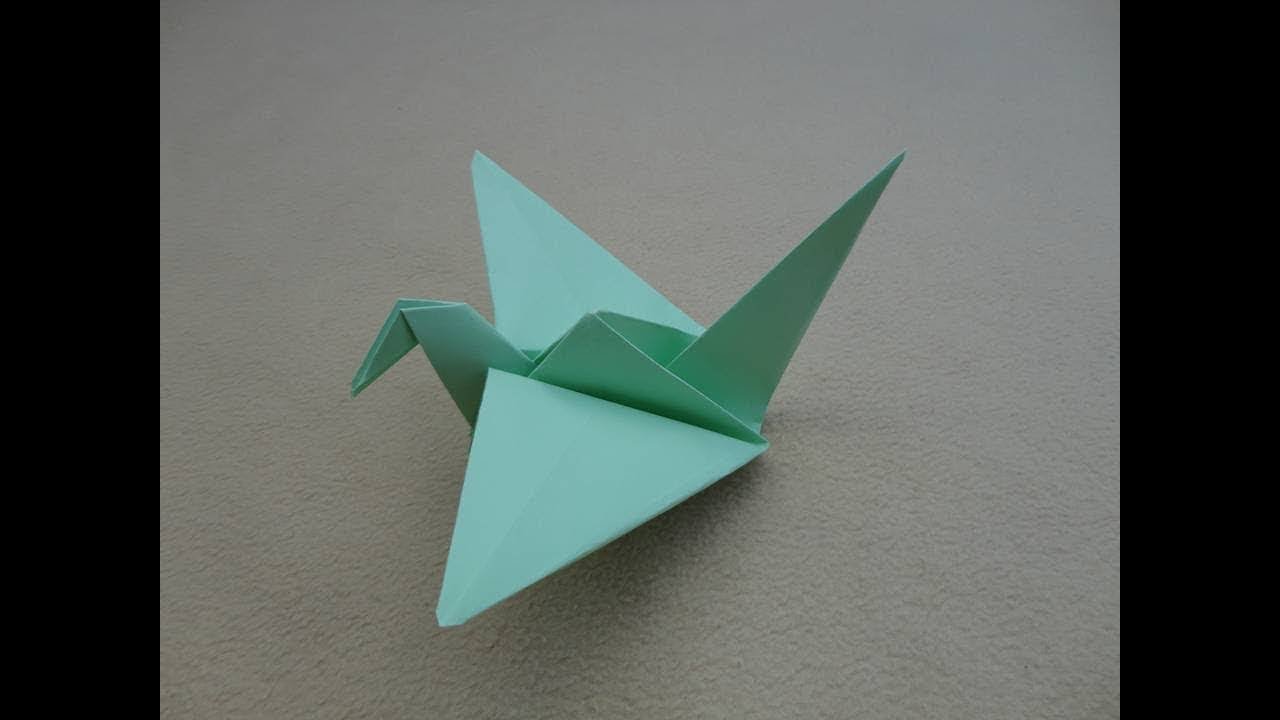 Origami Flapping Bird 🐦, Paper Crafts - P&aacute;jaro que mueve las alas,Manualidades @5-Minute Crafts PLAY