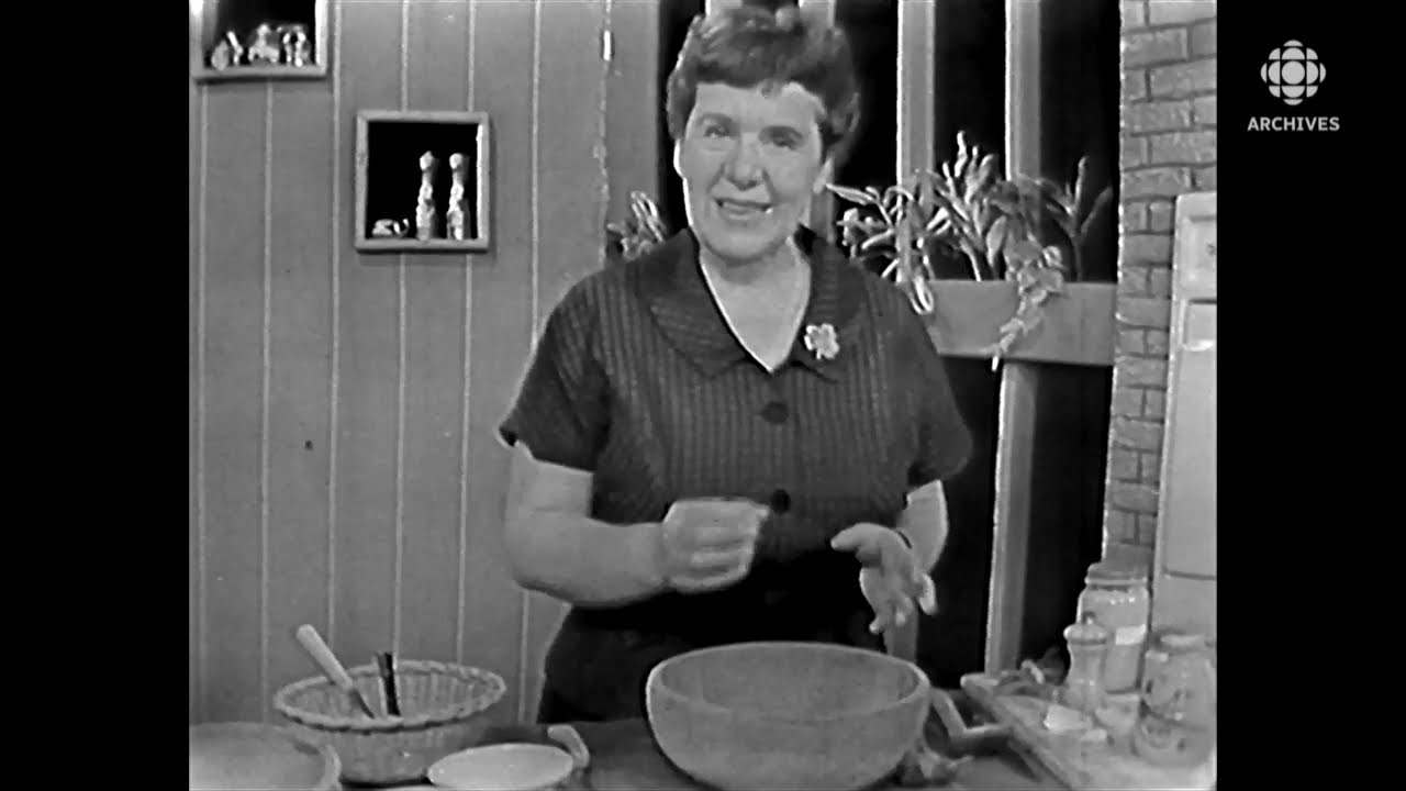 La recette de salade verte de Jehane Benoît en 1959