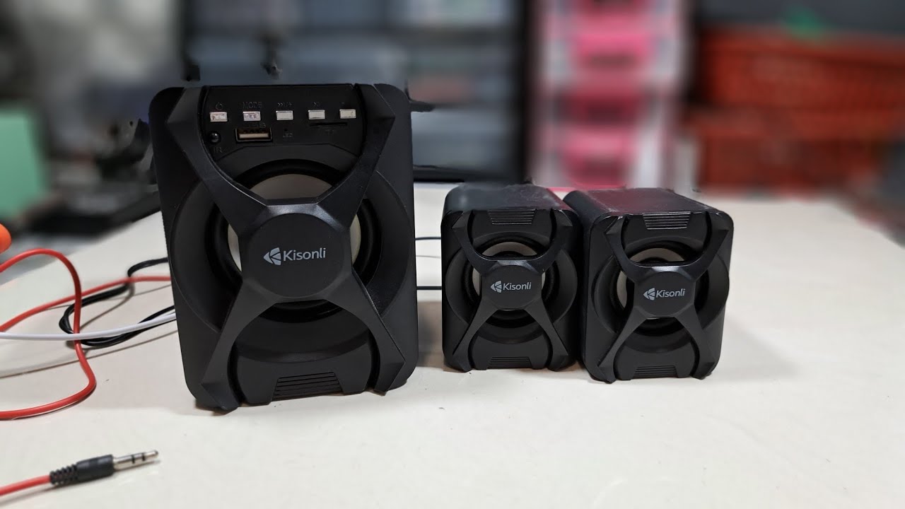 CARA MEMPERBAIKI SPEAKER BLUETOOTH KISONLI U 2500BT SUARA PUTUS PUTUS #kisonli #speakerbluetooth