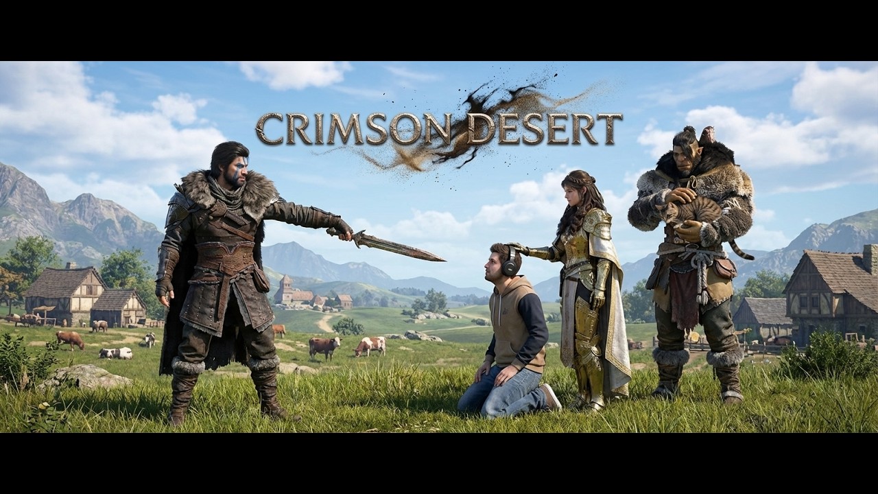 Crimson Desert - Игра говно или у стримеров мозгов не хватает на неё ?