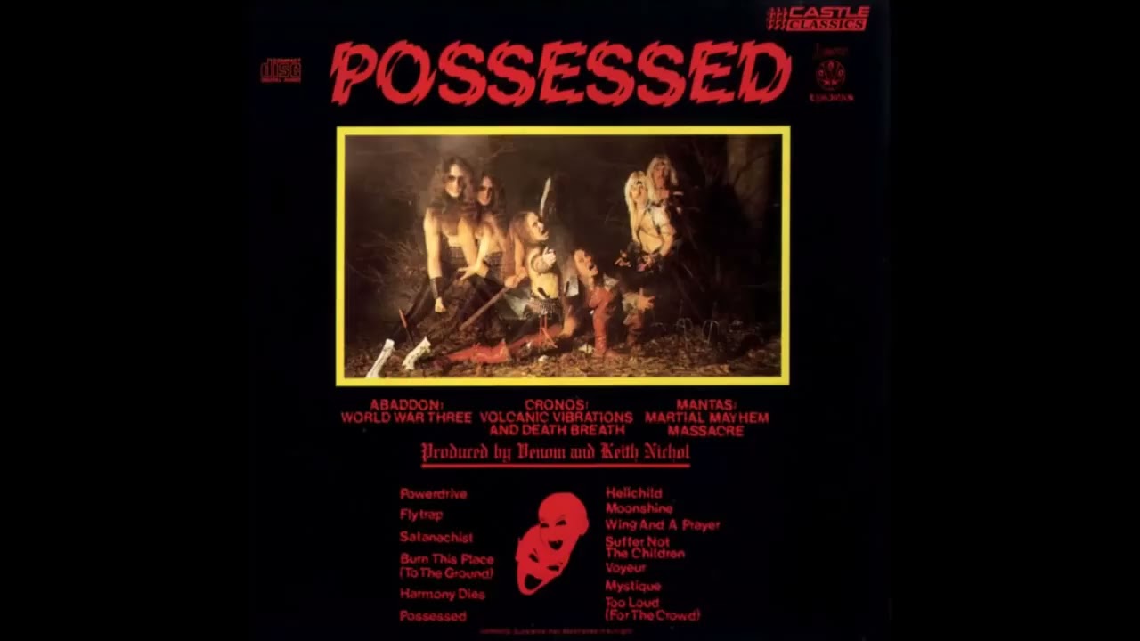 VENOM   POSSESSED FULL ALBUM