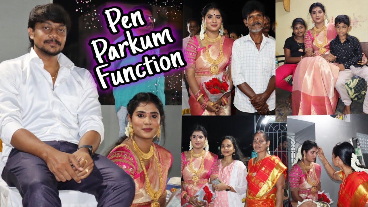 Pen Parkum Function 😍Most Awaited Day🙈|| Kanmani beauty tips