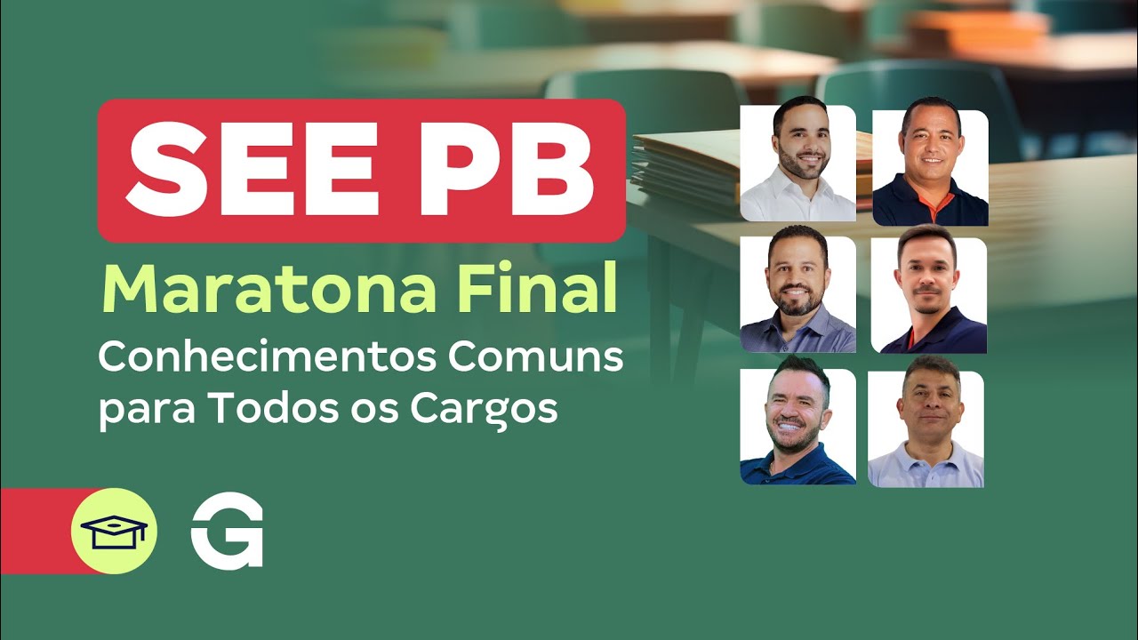 Concurso SEE PB | Maratona Final