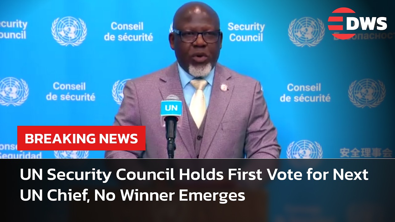 WATCH: UN Security Council Holds First Vote for Next UN Chief, No Winner Emerges | AC15