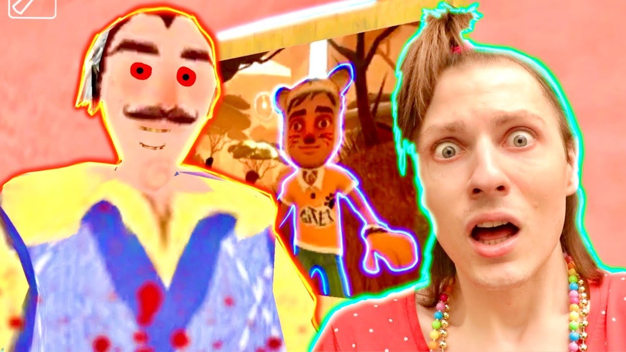GRANNY HELLO NEIGHBOR #2 : LA GRAND-MÈRE VOISIN PSYCHOPATHE DE RETOUR ! Nadège Candle