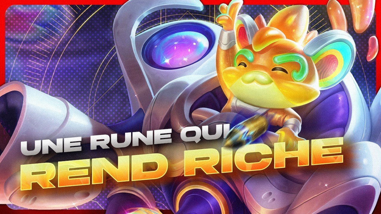 DEVENIR RICHE sur LEAGUE OF LEGENDS GRACE a cette RUNE OP !