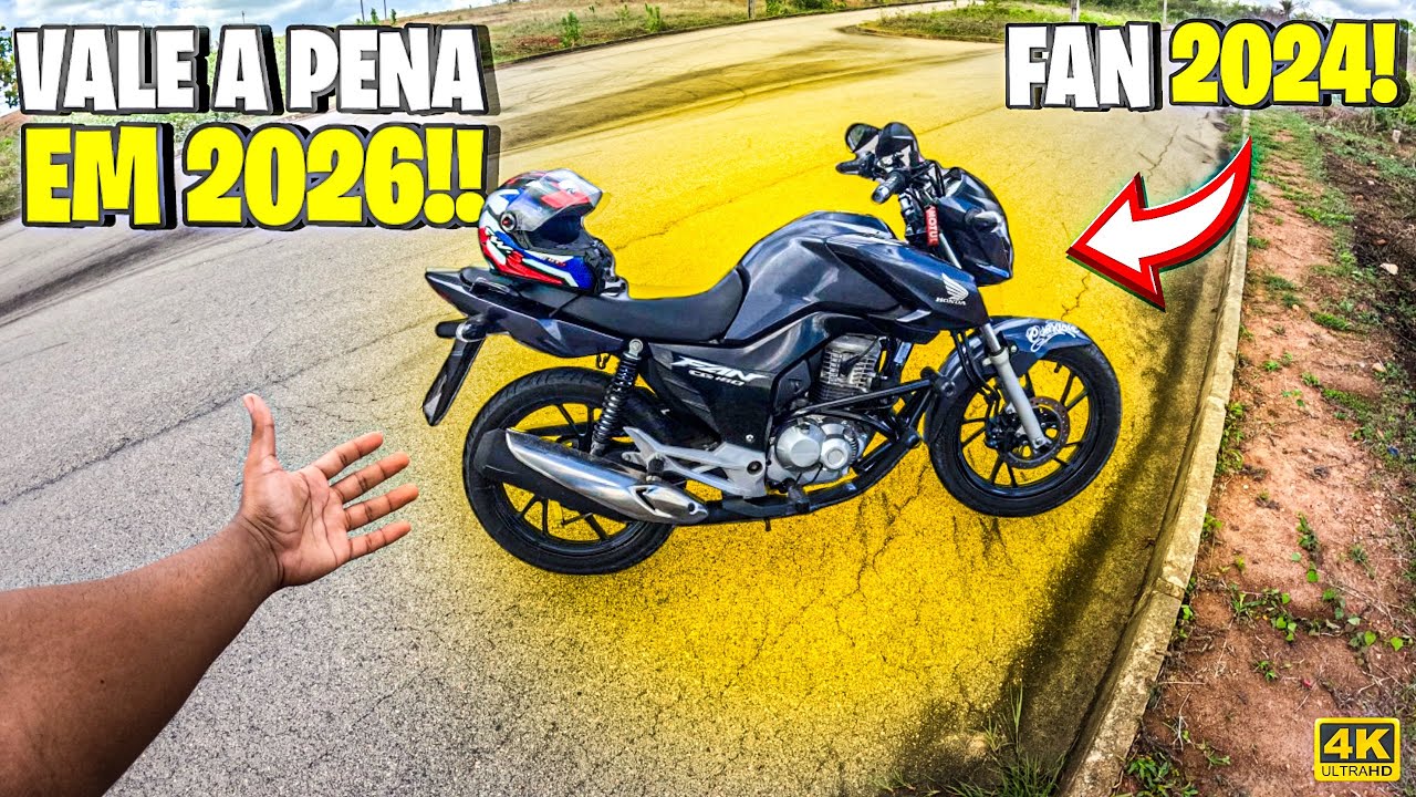 HONDA FAN 160 2024 em 2026: Ainda vale o investimento ou melhor ir de 0km? 🏍️