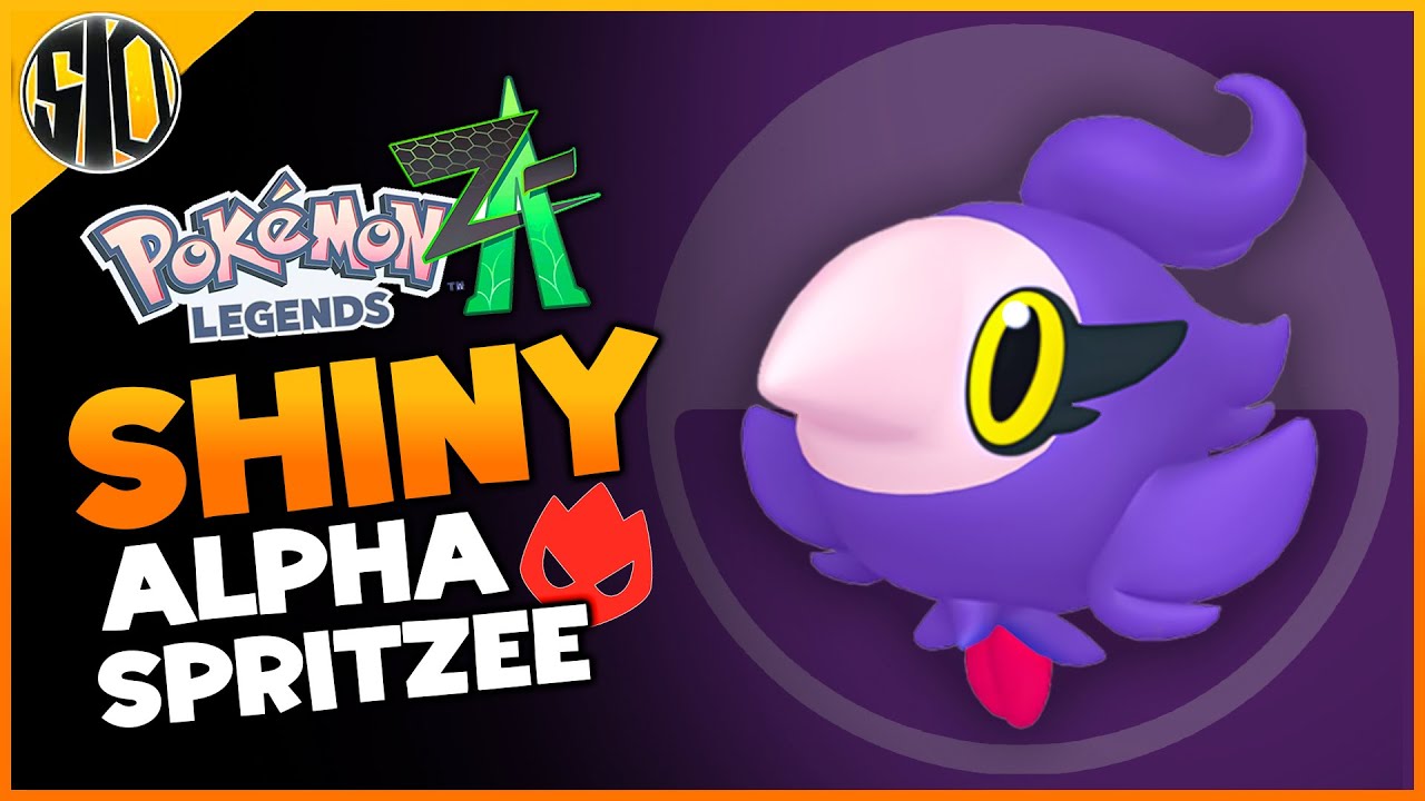 Руководство по SHINY ALPHA SPRITZEE — Pokemon Legends Z-A