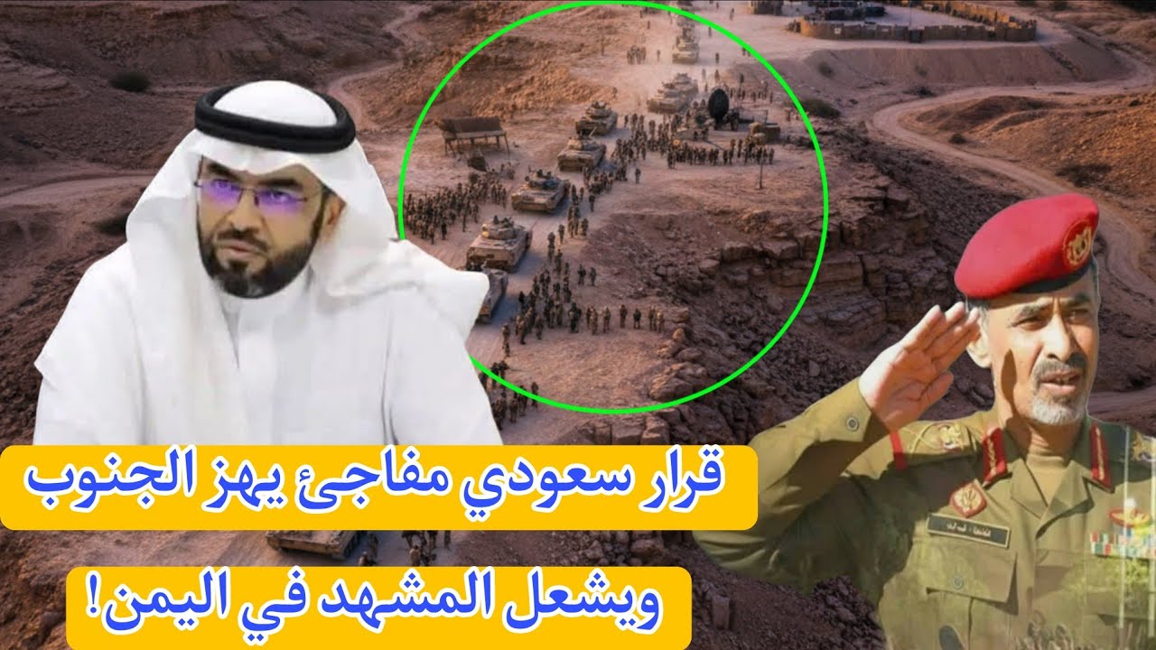 بعد اقتحام قصر معاشيق فلاح الشهراني يوجه بإغلاق مقرات المجلس الانتقالي وقرار سعودي يهز جنوب اليمن 