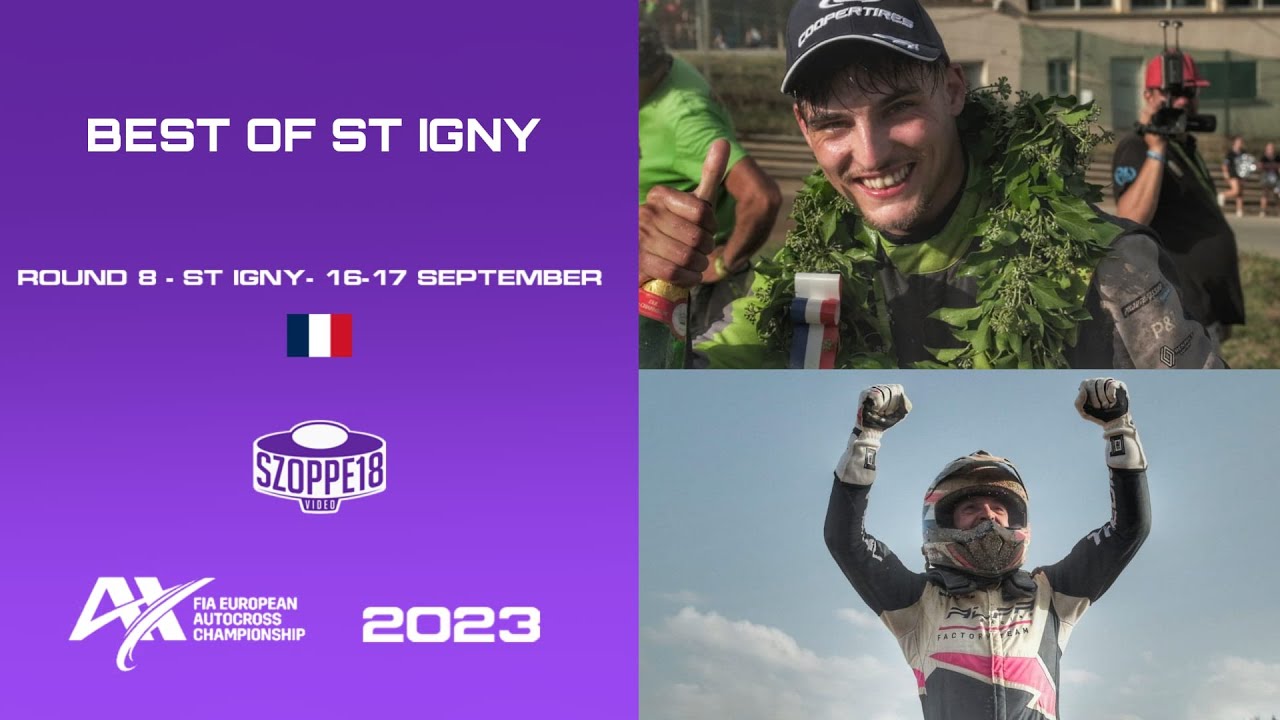 Best of ST IGNY AUTOCROSS 2023 | FRANCE | FIA EUROPEAN AUTOCROSS CHAMPIONSHIP | ROUND 8