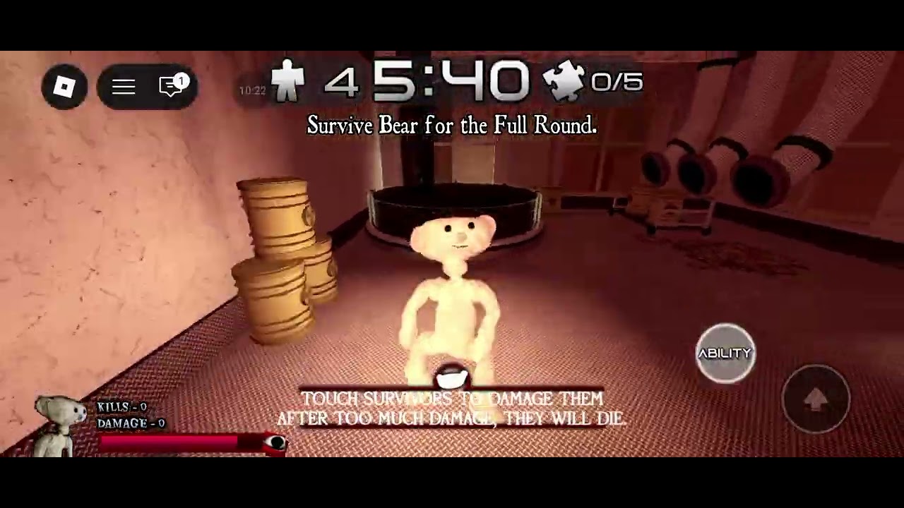 Jugando a bear por primera vez 