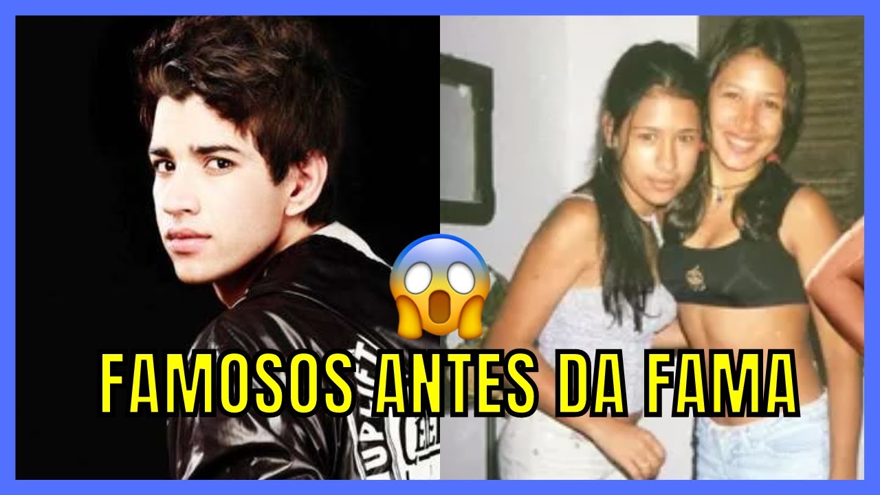 VEJA AGORA! 16 FAMOSOS ANTES E DEPOIS DA FAMA COM IDADE ATUAL