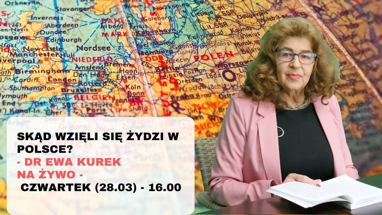 Skąd wzięli się Żydzi w Polsce? cz. 1  - Dr Ewa Kurek
