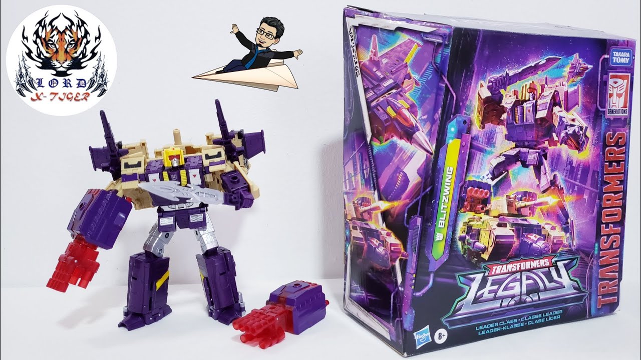 Transformers Legacy, G1 Universe, Decepticon Blitzwing (Triplechanger)