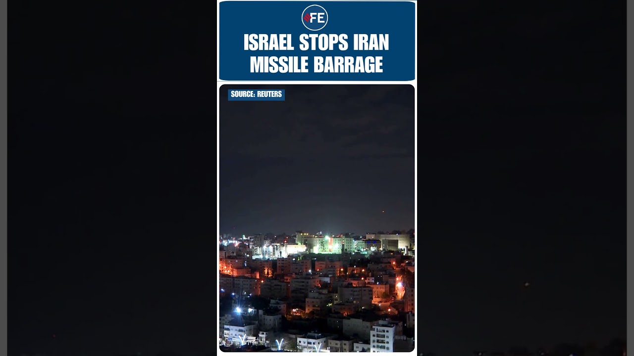 Israel Intercepts Iranian Missile Barrage Overnight As War Continues To Intensify Rapidly | #shorts