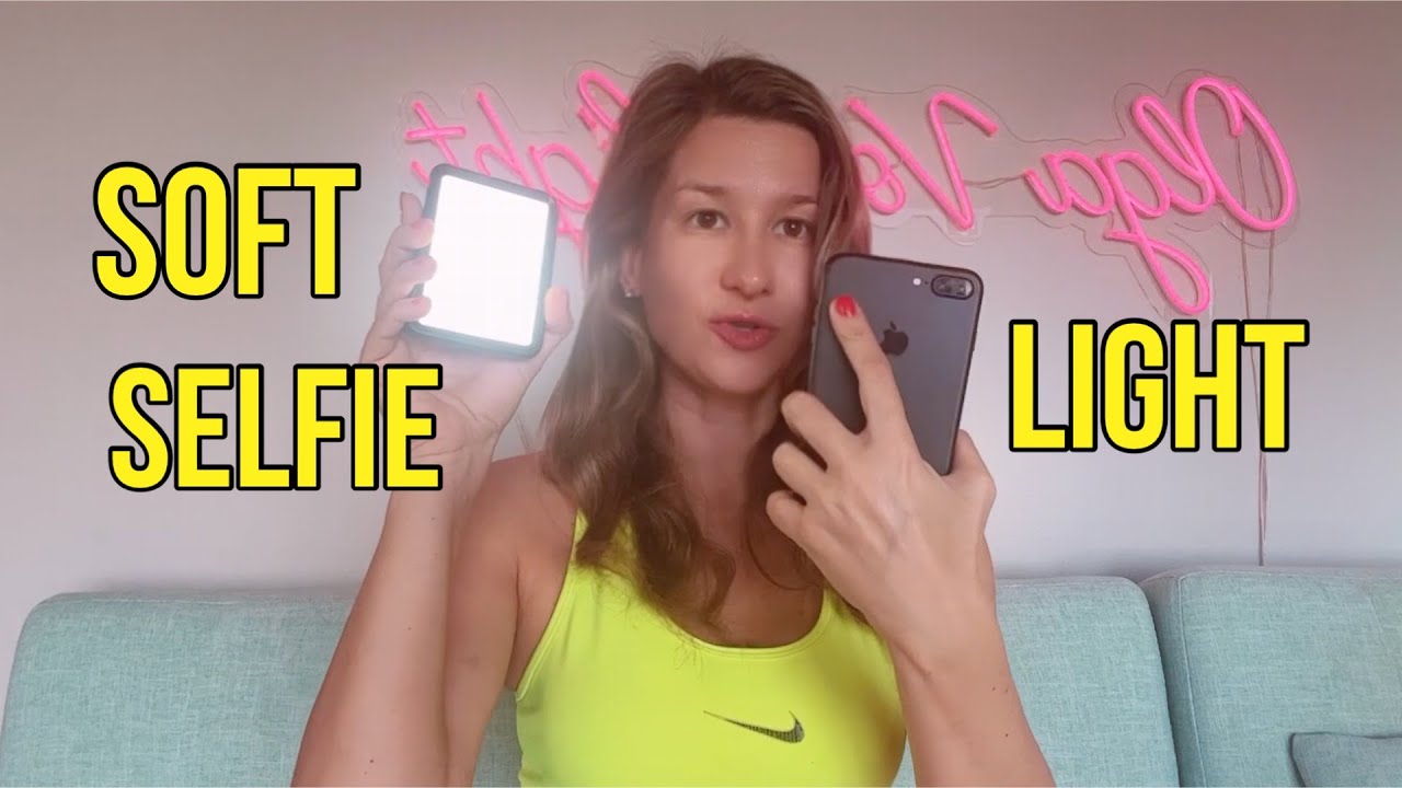 Rechargeable Soft Selfie Light for Phone, Camera, Laptop - Perfect LED Selfie Light for a phone ..
