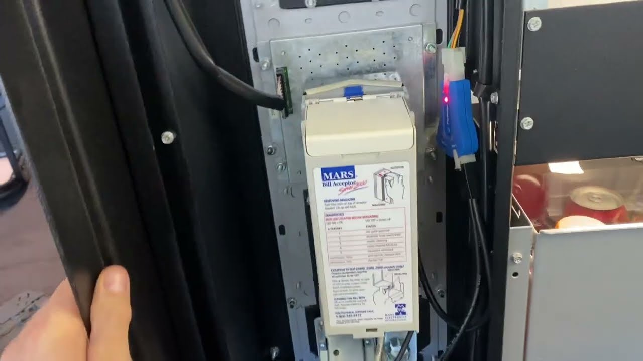 How To Replace or Install a Bill Validator on any Vending Machine
