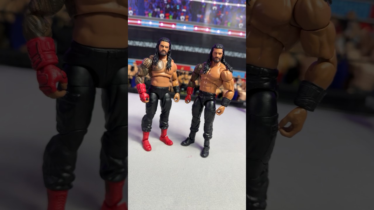 Which Ultimate Edition Roman Do You Like Best? 🤔 #wwe #wrestling #wwetoys #stopmotion #wwefigures