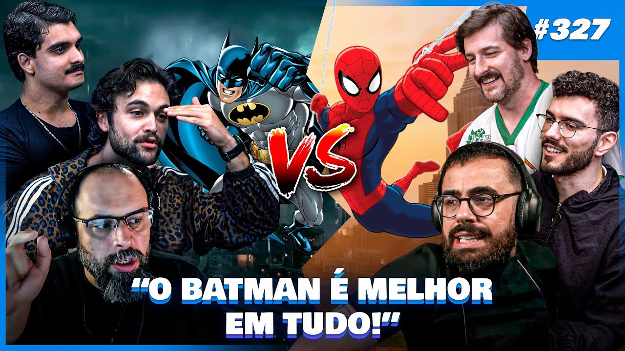 Batman VS Homem-Aranha: Qual Personagem é MELHOR? | PWC #327
