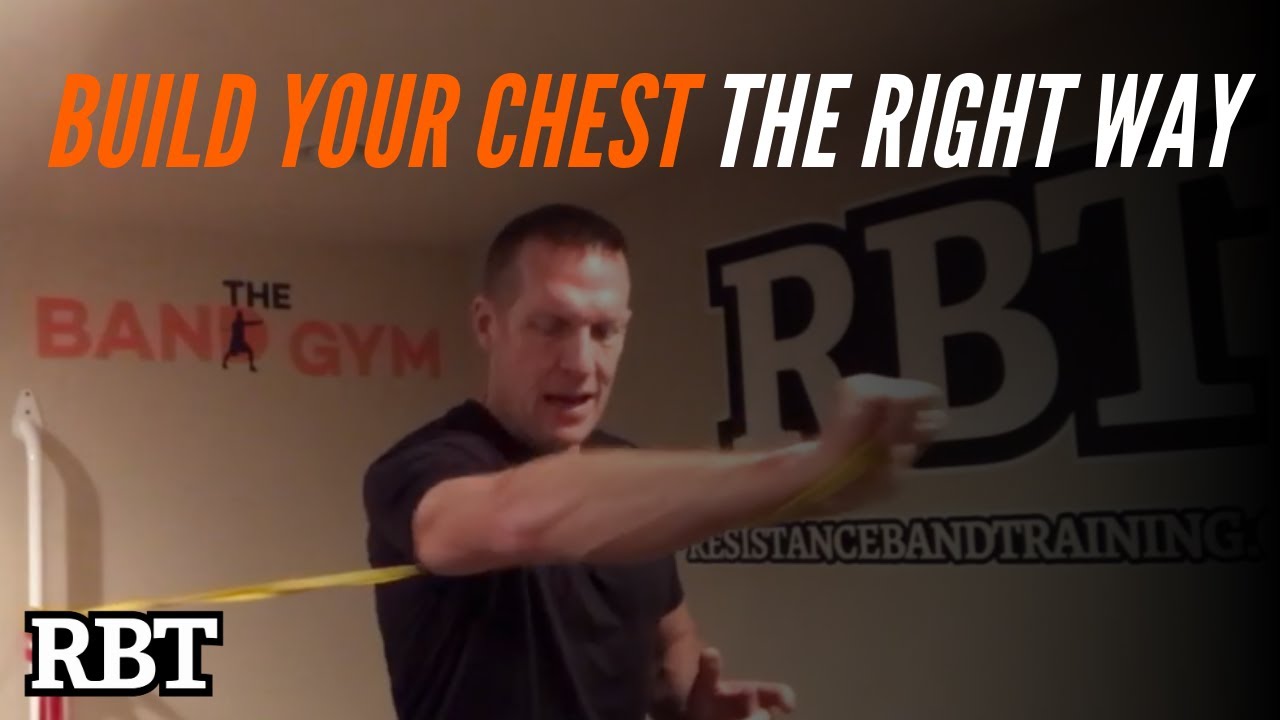 Build Your chest The Right Way with Bands | Resistance Band Training