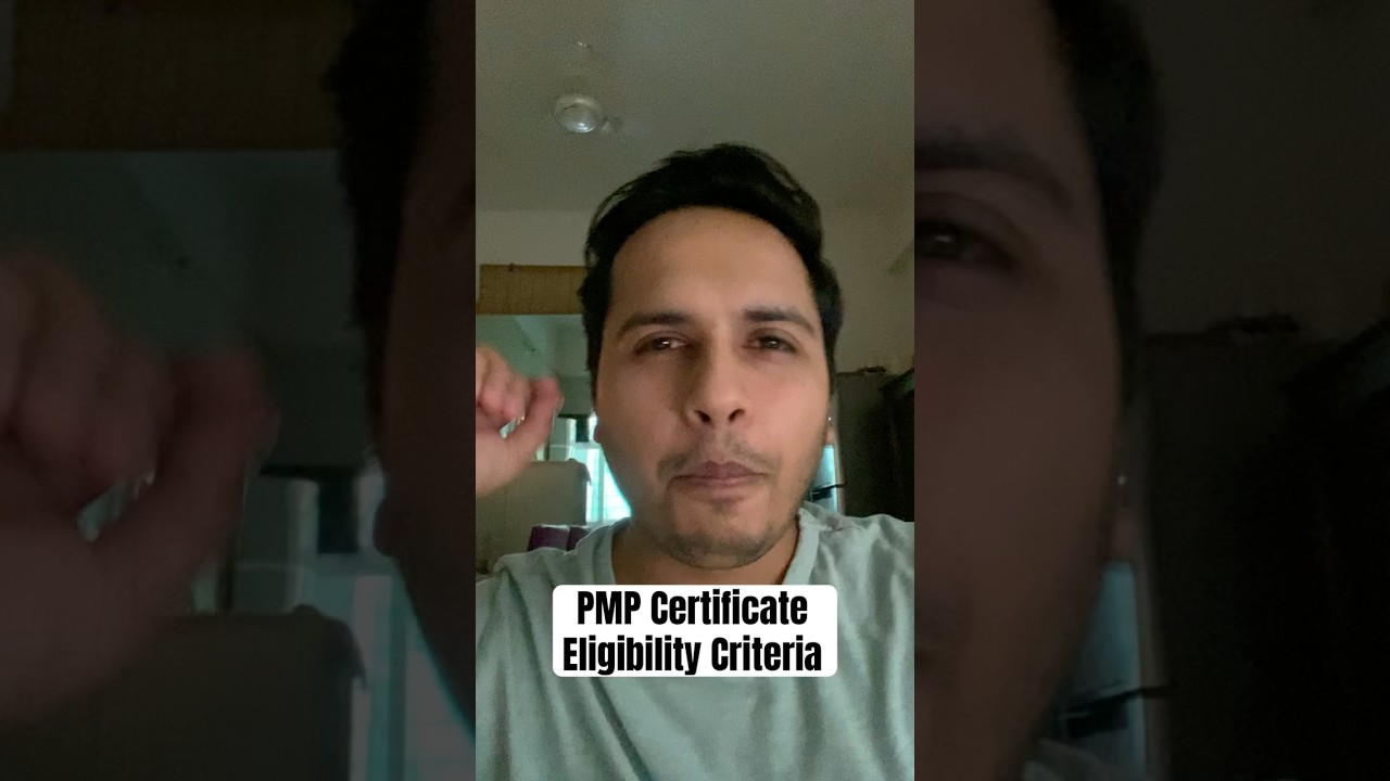 PMP Certification Eligibility Criteria Explained, CAPM #projectmanager #pmp #projectmanagement