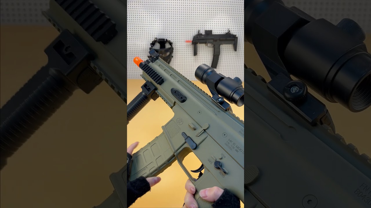JM Scar V2 Gel Blaster test ! is it good?#shorts