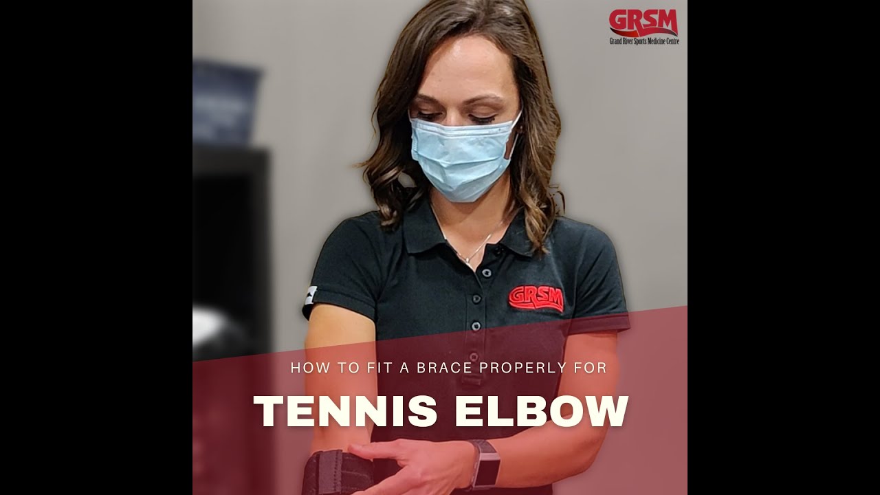 Tennis Elbow: Properly Fit a Brace
