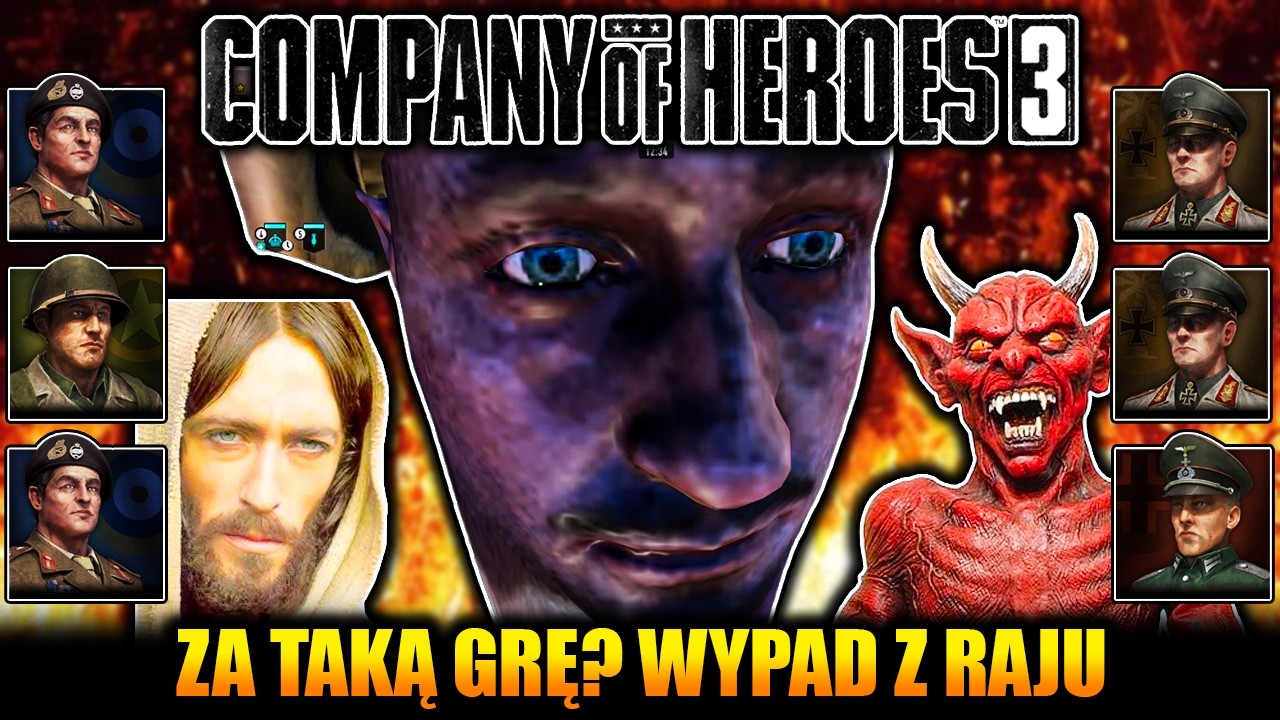 Gra przez którą CZŁOWIEK ZOSTAŁ WYGNANY Z RAJU | CoH3 3v3