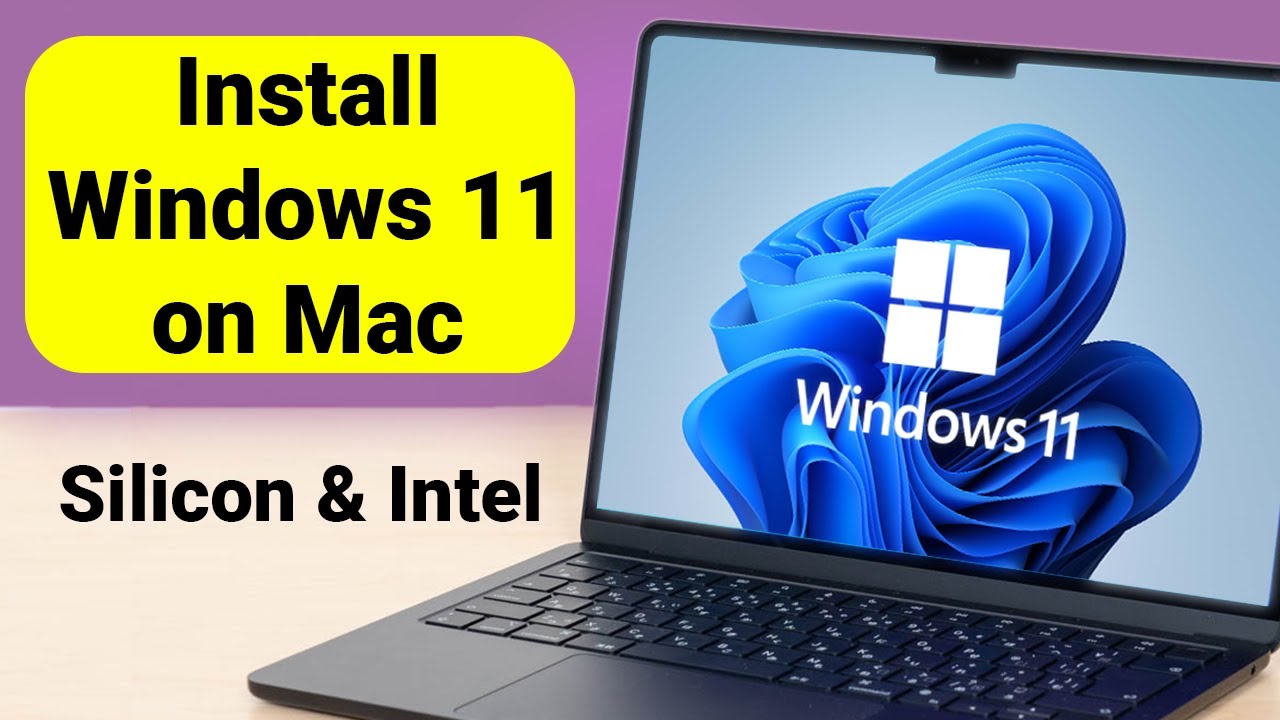 Install Windows 11 For Free on Mac - (M1, M2, M3, M4 & Intel)