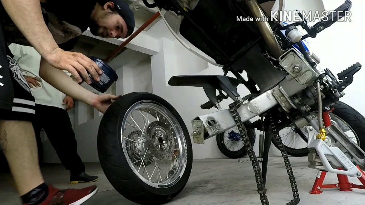 CONVERSÃO TRAIL EM MOTARD XTZ 250 LANDER