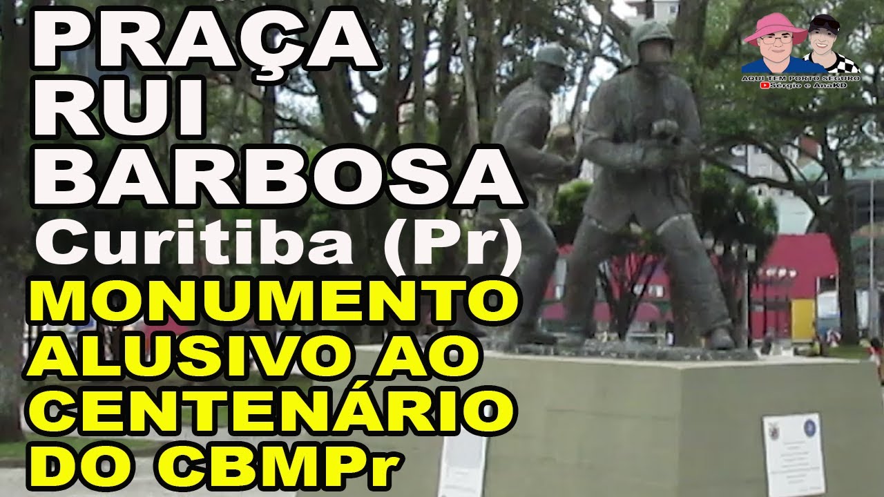Praça Rui Barbosa em Curitiba (Pr) - 180124