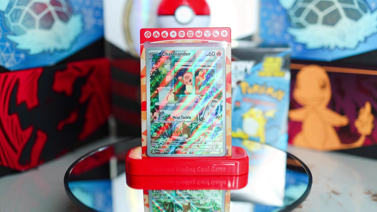 Charmander #044 Scarlet & Violet Promo | Pokémon TCG Card Showcase 🔥 #pokemon #pokemoncards #tcg