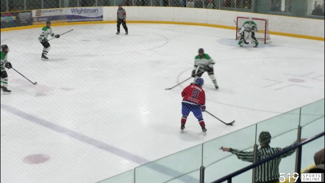 Хоккей OEHL - Ripley Wolves против Minto 81's